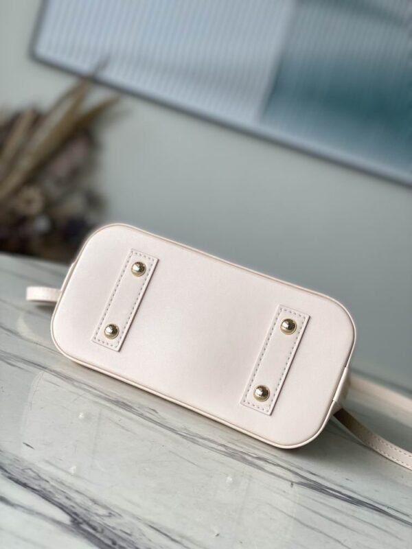 Alma BB beige leren tas 23,5 cm - Afbeelding 7