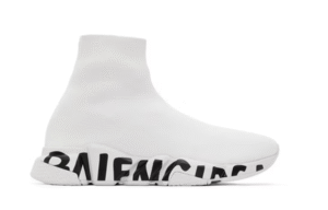 Alternative view of Speed Graffiti Trainer Wit-Zwart