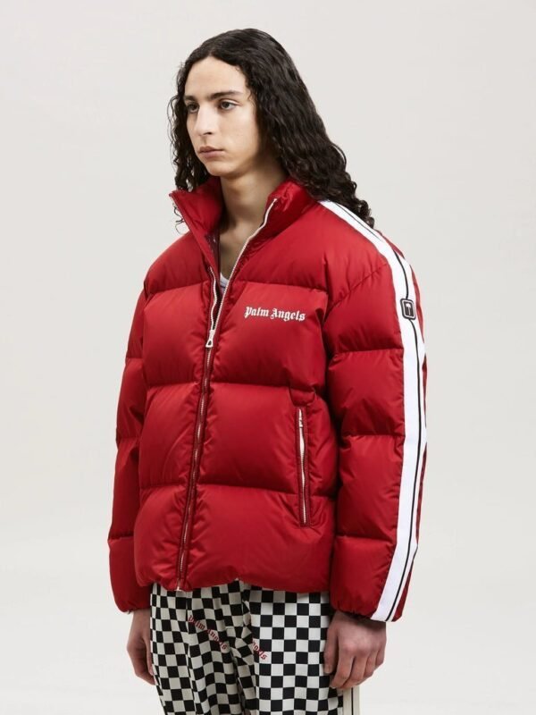Donsjack in rood - Afbeelding 4
