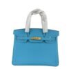 Birkin 25 Blauw Celeste Sellier