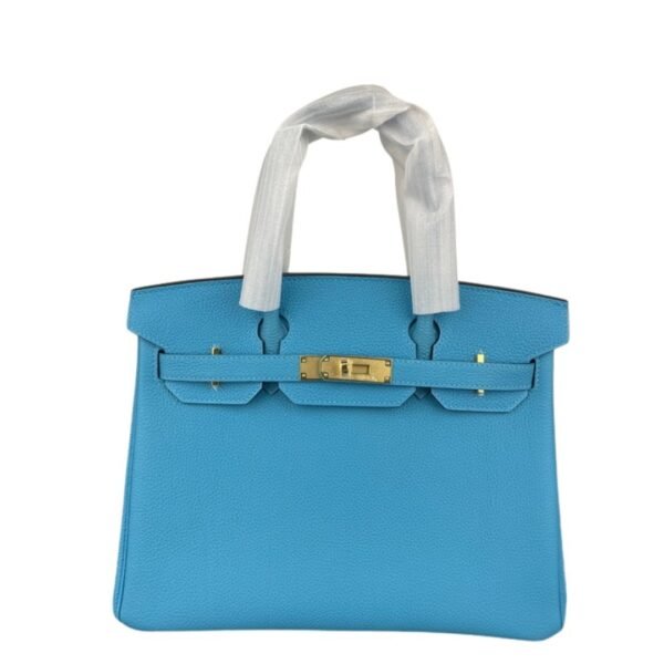 Birkin 25 Blauw Celeste Sellier