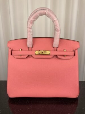 Alternative view of Birkin 30 Rose Candy Togo Goud