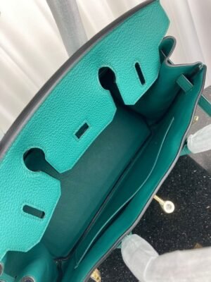 Alternative view of Birkin 30 groen verone togo