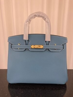 Alternative view of BIRKIN 30 75 Handtas Blauw Jean