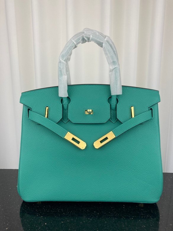 Birkin 30 Blue Peacock Epsom - Afbeelding 4