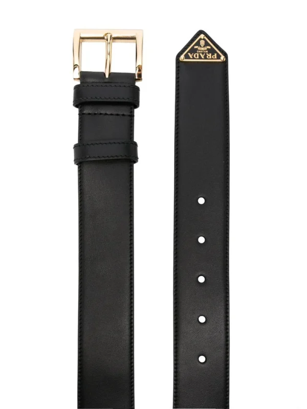 Riem Zwart Goud 2,5 cm - Afbeelding 2