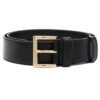 Riem Zwart Goud 2,5 cm