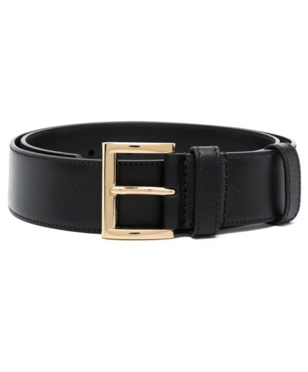 Riem Zwart Goud 2,5 cm
