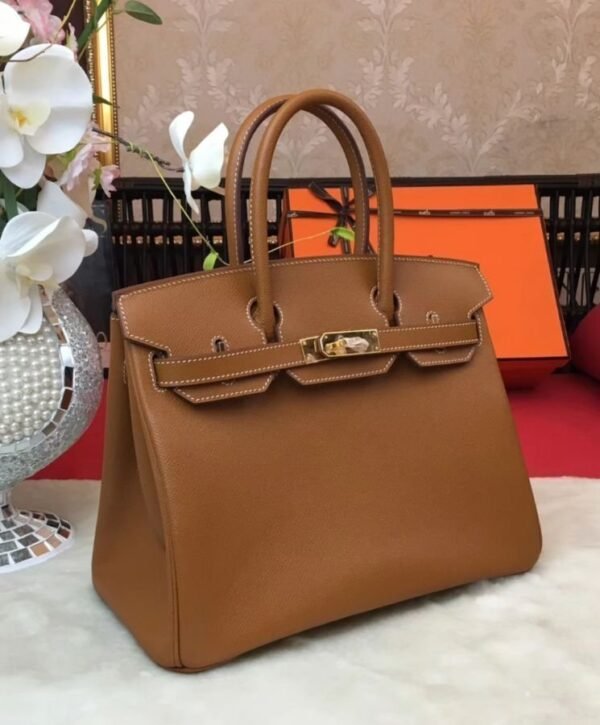 Birkin 30 Epsom Light Koffie - Afbeelding 2