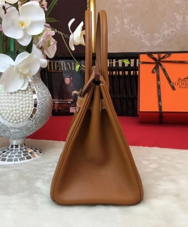 Birkin 30 Epsom Light Koffie - Afbeelding 3
