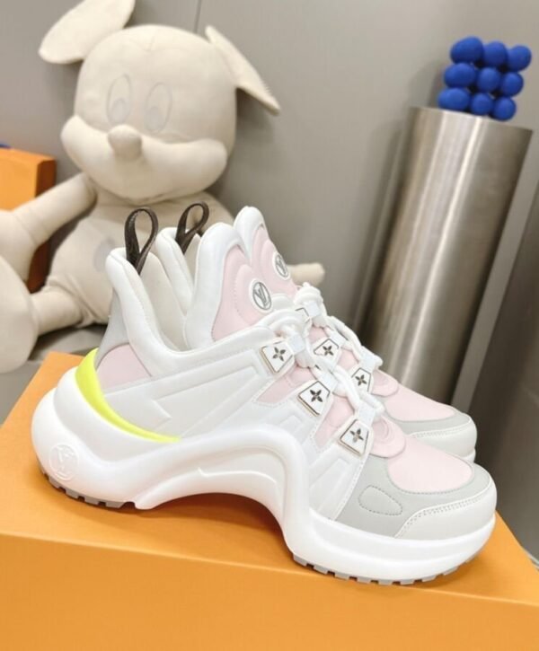 Dames LV Archlight Sneaker 1aacnd Lichtroze - Afbeelding 4