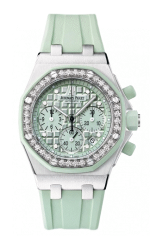 Royal Oak Offshore 26048 Lady Groen/Zilver