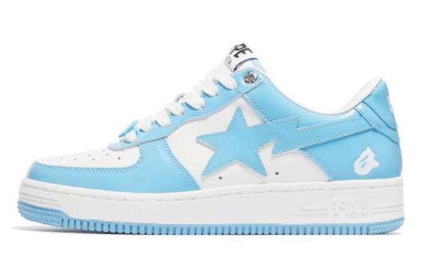 Lakleer Blauw-Wit