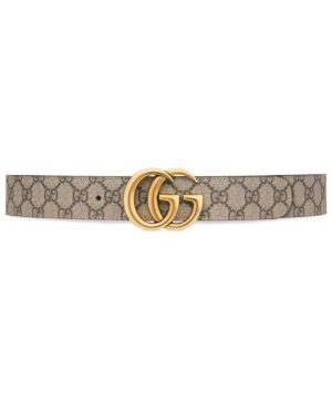 GG Marmont Wit/Beige 4 cm