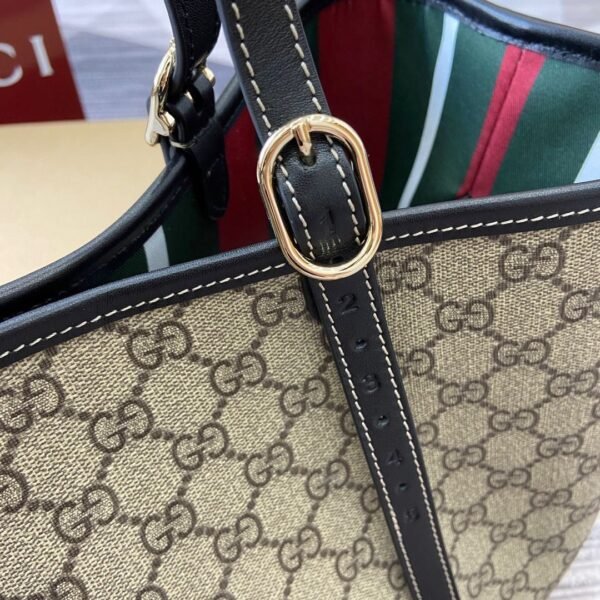 GG Medium Shopper Beige/Bruin 30 cm - Afbeelding 7