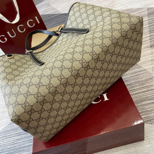 GG Medium Shopper Beige/Bruin 30 cm - Afbeelding 5