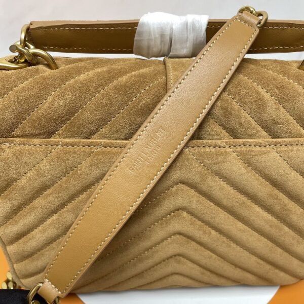 College Medium Suede Golden Leaf 24 cm - Afbeelding 8
