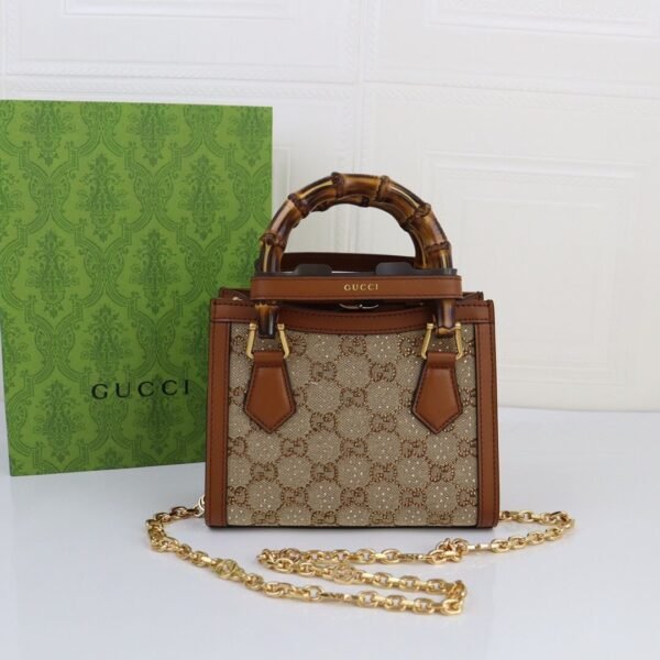 Diana kristallen mini-tas 20 cm - Afbeelding 2