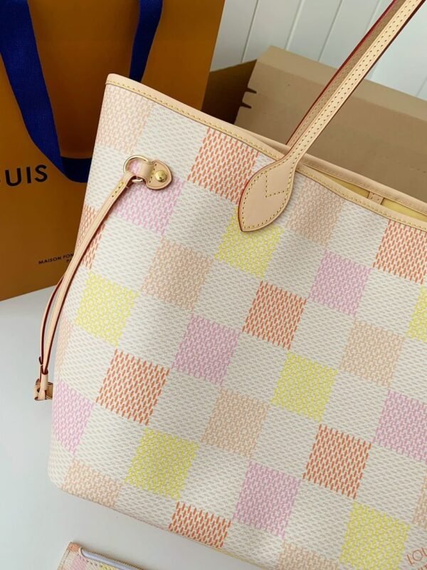 Neverfull MM Pfirsichfarbe 31 cm - Afbeelding 4