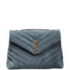 Loulou Fluweel Blauw 32 cm