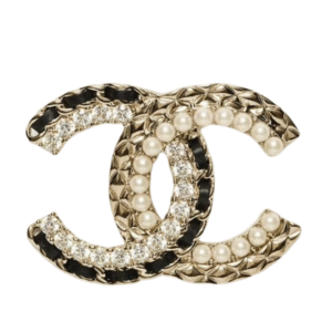 CC Broche Wit/Goud/Zwart