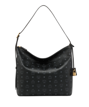 Aren Visetos Monogram Zwart 33 cm