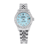Datejust 26 Blauw/Zilver