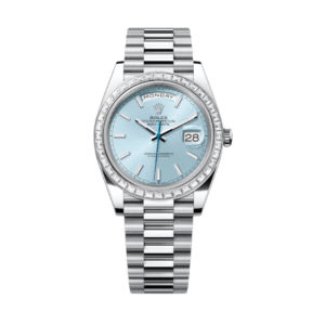 Day-Date 40 Blauw/Zilver